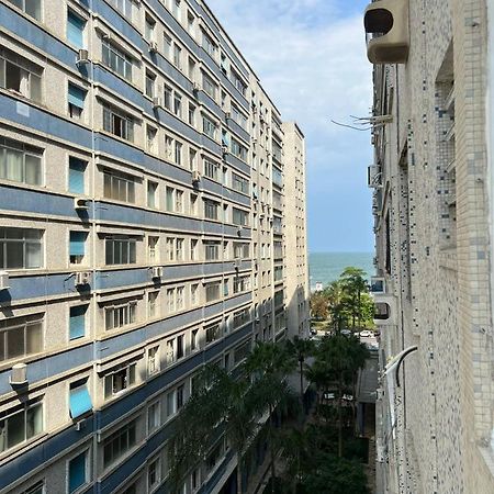 Lindo Apartamento Em Frente A Praia - Santos Apartman Kültér fotó