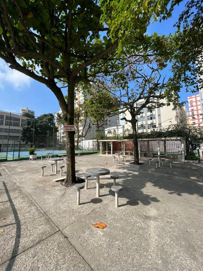 Lindo Apartamento Em Frente A Praia - Santos Apartman Kültér fotó